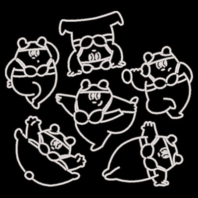 エクササイズなベアさん 2 デザイン